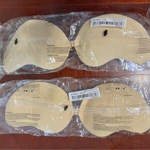Beige Adhesive Strapless Bra